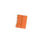 Einhakhefter A4 250g Manila-Karton 1/2 VD kauf.  Heftung orange