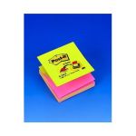 Haftnotiz Post-it Z-Notes 76x76mm neon sortiert 100Blatt 6er Pac