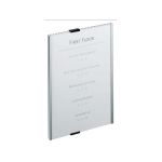 Trschild Info Sign A4 210x297mm silber