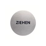 Piktogramm ''Ziehen'' 65mm aus Aluminium