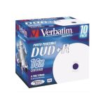 DVD+R Verbatim 16x 4,7GB Jewel Case 10er Pack