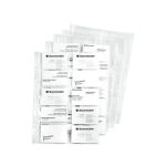 Visitenkartenhlle A4 transparent 10er Pack