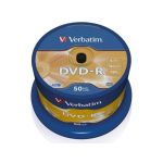 VERBATIM DVD-R 43548 16x 4,7GB Scratch Resistant 50er Spindel