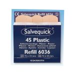 SALVEQUICK Refill Pflaster-Strips  asserfest wasserfest PA=45 St