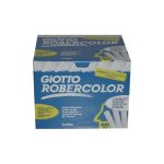 Kreide Giotto Robercolor rund weiss Pack a 100 Stck