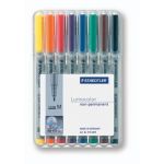 Folienschreiber non-perm 1mm f.sort 8er Pack