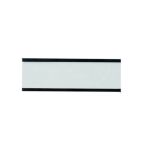 Magnetschild Magnetetikettentrger, 20 x 60 mm, Schwarz