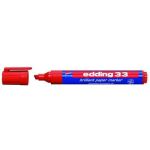 Pigmentmarker edding 33 brilliant paper marker, rot