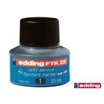 Nachflltusche edding FTK 25, f.edding Flipchartm., 25 ml, blau 