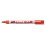 Permanentmarker edding 404, nachfllbar, 0,75 mm, rot