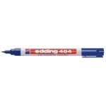 Permanentmarker edding 404, nachfllbar, 0,75 mm, blau