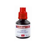 Nachflltusche T25 rot 30 ml fr edding Permanentmarker