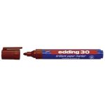 Pigmentmarker edding 30 brilliant paper marker, 1,5 - 3 mm, brau