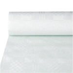 PAPSTAR Tischtuchrolle Damast 1 x 50 m (B x L) 40g/m Papier, 100 % recycelt wei