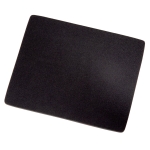 Mauspad 22,3 x 0,3 x 18,3 cm (B x H x T) Jersey schwarz