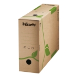 Esselte Archivbox ECO 10 x 32,7 x 23,3 cm (B x H x T) DIN A4 mit Archivdruck Wellpappe, 100 % recyce
