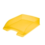 Leitz Briefablage Standard Plus DIN A4 Polystyrol Farbe: gelb frost