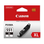 Canon Tintenpatrone Originalzubehr CLI-551XL BK ca. 950 Seiten schwarz 11ml