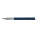 Lamy Kugelschreiber noto 0,5mm M schwarz dokumentenecht Schaftfarbe: silber/blau