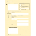 RNK Verlag Zustellungsurkunde DIN A4 80g/m 2 Bl.