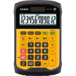 CASIO Tischrechner WM-320MT 109 x 33 x 169 mm (B x H x T) Batterie, Solar-Energie schwarz/orange