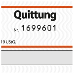 SIGEL Quittung DIN A6 quer selbstdurchschreibend 1 Durchschlag 2 x 30 Bl.