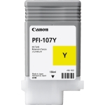 Canon Tintenpatrone Originalzubehr PFI-107Y gelb 130ml