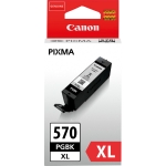 Canon Tintenpatrone Originalzubehr PGI-570XL PGBK ca. 500 Seiten schwarz 22ml