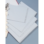 A-Z Register DIN A4 Polypropylen grau 20 Registerbltter