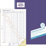 Avery Zweckform Kassenabrechnung DIN A4 nicht selbstdurchschreibend 1 Durchschlag 2 x 50 Bl.