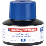 edding Nachflltinte Marker MTK25 Flasche blau 25ml