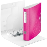 Leitz Ordner Active WOW 65mm DIN A4 Rckenschild: geklebt Werkstoff: Polyfoam pink