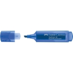 Faber-Castell Textmarker Textliner 46 Superfluorescent 1-5mm blau Keilspitze