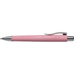 Faber-Castell Kugelschreiber Poly Ball 0,6mm XB blau dokumentenecht Schaftfarbe: rose