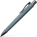 Faber-Castell Kugelschreiber Poly Ball Urban 0,6mm XB blau dokumentenecht Schaftfarbe: stone grey