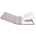 Falken Ordner Color Vegan 80mm DIN A4 Rckenschild: einsteckbar Werkstoff: Pappe Material auen: Pol