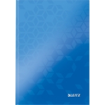 Leitz Notizbuch WOW DIN A5 kariert blau 80 Bl.