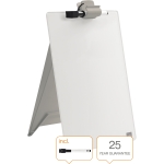 Nobo Glasboard 21,6 x 29,7 x 3 cm (B x H x T) Tafel nicht magnethaftend inkl. Glasboard-Marker, Dok