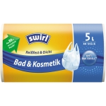 Swirl Mllbeutel Bad & Kosmetik 33 x 36 cm (B x H) 5l Plastik, 80 % recycelt transparent 40 St./Pack