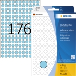 HERMA Markierungspunkt 8mm Papier blau 5.632 Etik./Pack.