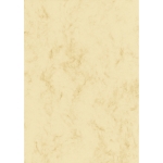 SIGEL Marmorpapier DIN A4 90g/m Feinpapier beige 100 Bl./Pack.