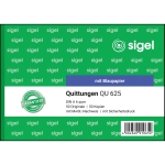 SIGEL Quittungsblock DIN A6 quer nicht selbstdurchschreibend 1 Durchschlge 2 x 50 Bl.