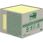 Post-it Haftnotiz Recycling Notes 76 x 76 mm (B x H) gelb 100 Bl./Block 6 Block/Pack.