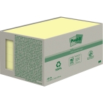 Post-it Haftnotiz Recycling Notes 127 x 76 mm (B x H) gelb 100 Bl./Block 6 Block/Pack.