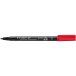 STAEDTLER Folienstift Lumocolor permanent 317 1mm rot nicht dokumentenecht