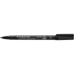 STAEDTLER Folienstift Lumocolor permanent 317 1mm schwarz nicht dokumentenecht