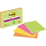 Post-it Haftnotiz Super Sticky Meeting Notes 203 x 152 mm (B x H) je 1 x limonengrn, ultragelb, vi