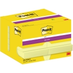 Post-it Haftnotiz Super Sticky Notes 73 x 47,6 mm (B x H) gelb 90 Bl./Block 12 Block/Pack.