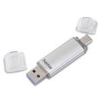 Hama USB-Stick C-Laeta USB 3.0 32Gbyte silber