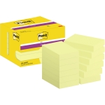 Post-it Haftnotiz Super Sticky Notes 73 x 47,6 mm (B x H) gelb 90 Bl./Block 12 Block/Pack.